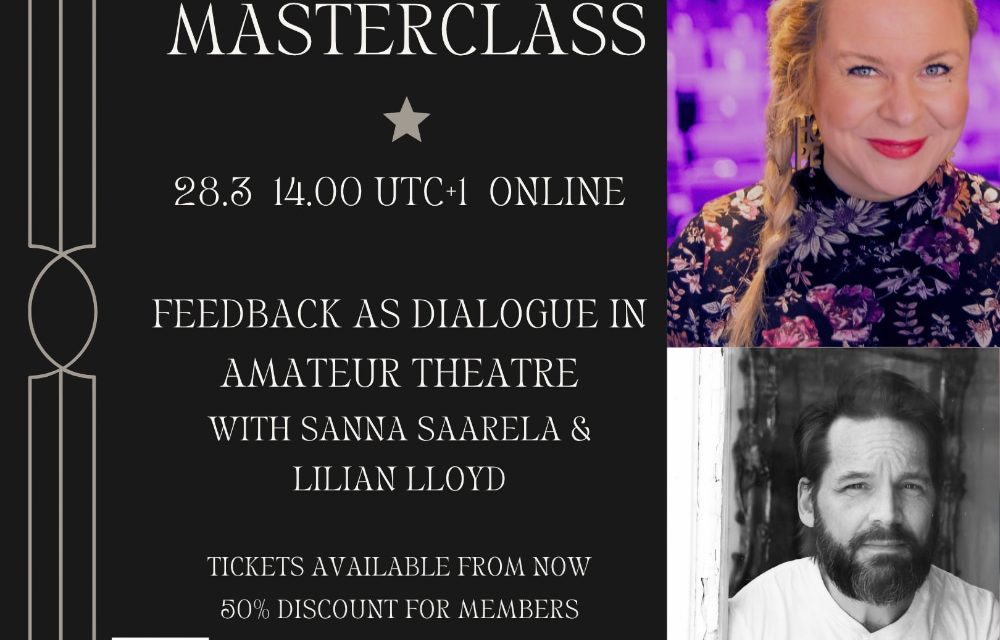 Feedback as Dialogue in Amateur Theatre